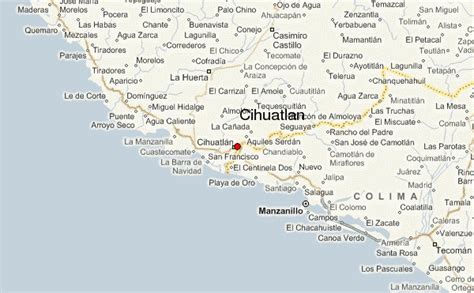 cihuatlan jalisco map